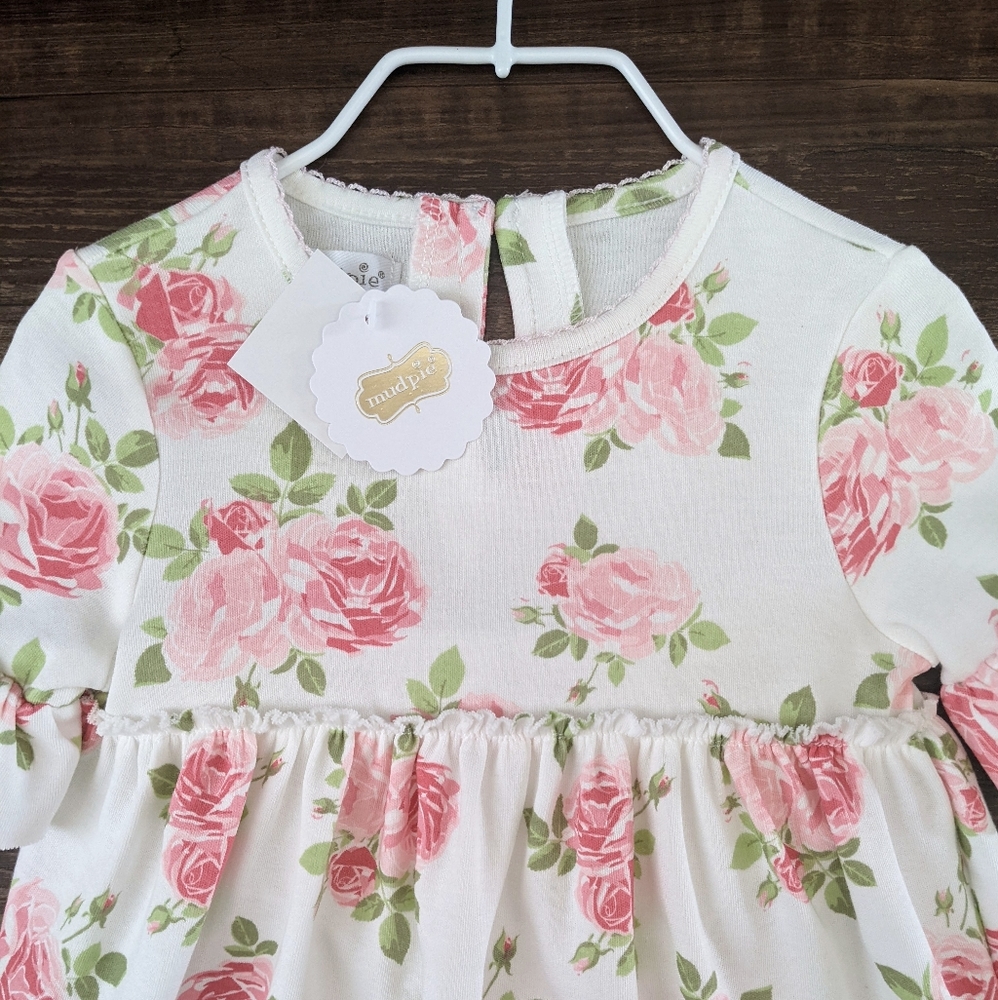 NWT Mud Pie Dress & Bloomer Set
